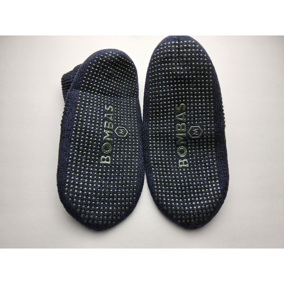Bombas Gripper Slippers House Shoes Socks Size M (M 7-9.5, W 9-11.5) - Picture 3 of 5